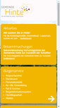 Mobile Screenshot of hinte.de